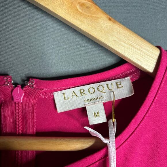 LaRoque Bennet Dress Magenta Size M NWT - Picture 7 of 7